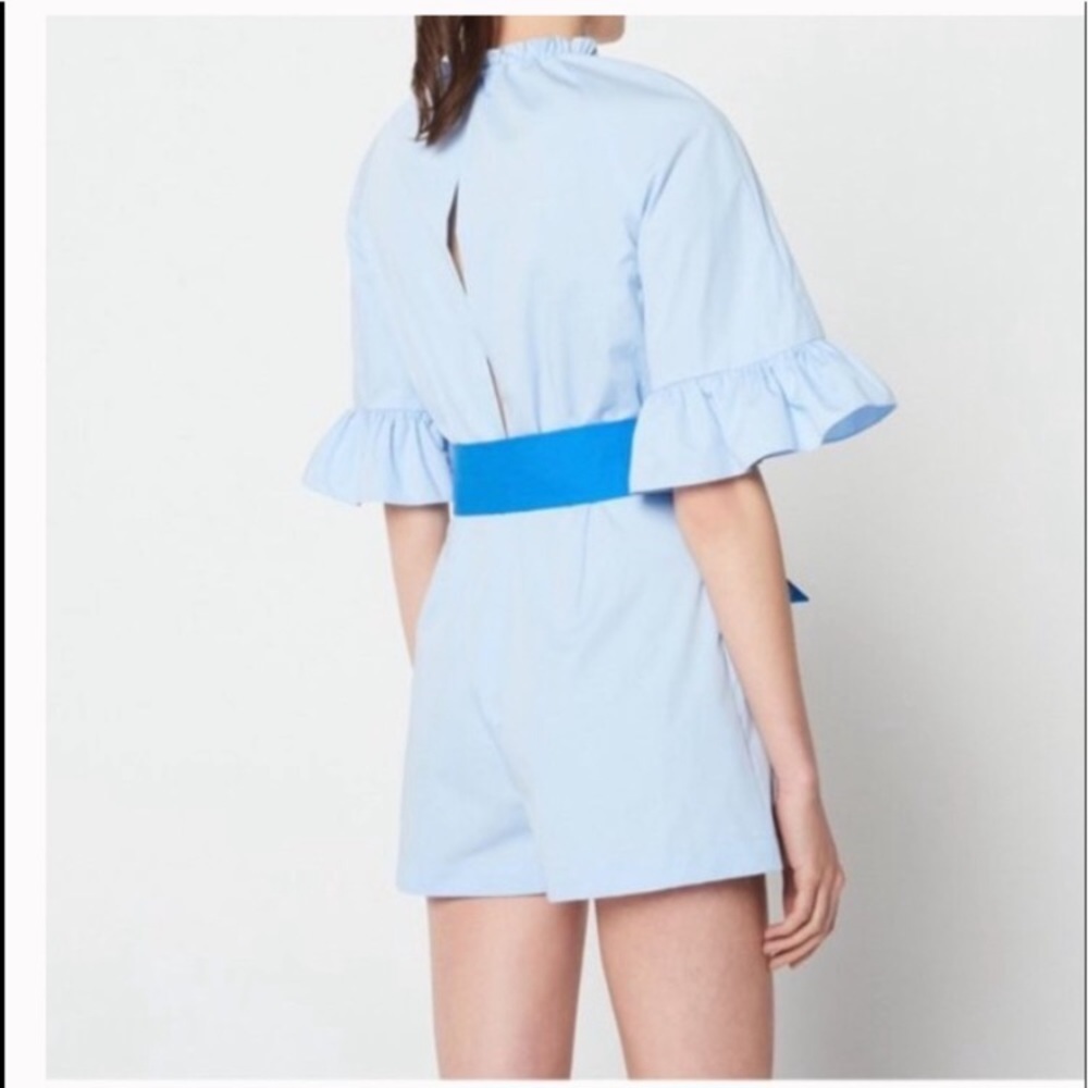 Sandro Rosalyn Jumpsuit shorts - Picture 2 of 5